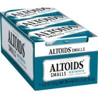 Altoids Smalls Sugar Free Wintergreen Mints, 0.37-Ounce Tins (Pack of 9)