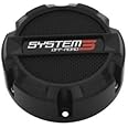 System 3 ST-3/SB-3 (4/137 and 4/156) Replacement Center Wheel Cap - Matte Black