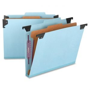 Smead 65105 Blue Hanging Pressboard Classification File Folders A3 SO12