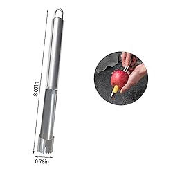 Stainless Steel Fruit and Vegetable Corer Set of 6