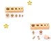 Montessori Wooden Cylinder Socket Family Pack Early Learning Education Toy by AnOs-Toys