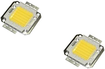 10 string 5 and，50W LED Chip Cool White Bulb High Power Energy Saving Lamp Chip (50W) 2PC