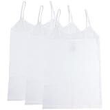 BollyQueena Women's Strap Cami Tank Top Pack1,2,3,4