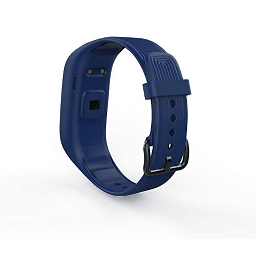 Fitness Tracker,Smart Wrist Band Sleep Sports Fitness Heart Rate Tracker Pedometer(Blue)