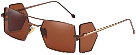 Meyison Classic Retro Square Flip Up Sunglasses with Side Shields