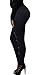 Baifern Women's Ripped Washed Hole Denim Long Jeans (X-Large, Black)