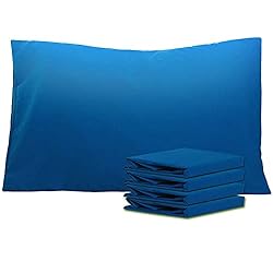 NTBAY 100% Brushed Microfiber Queen Pillowcases Set