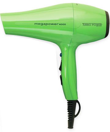 Turbo Power Mega Power 4000 Hair Dryer #326 - color: Green
