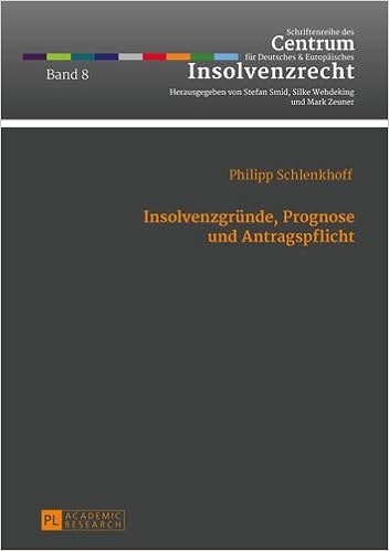 Insolvenzgruende Prognose Und Antragspflicht Philipp - 