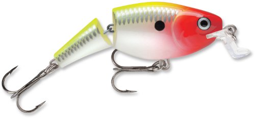 Rapala Jointed Shallow Shad Rap 5 Fishing Lure, Clown, 2-Inch