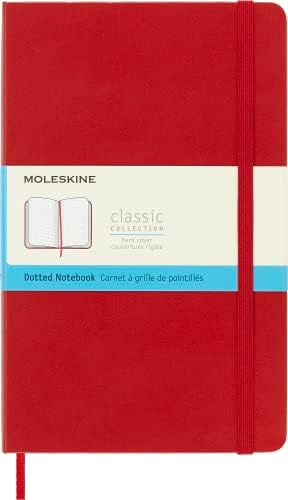 Amazon.com: Moleskine Classic Notebook, Large, Plain, Red, Hard