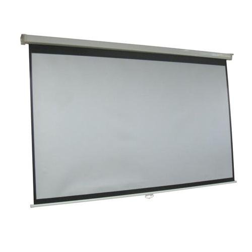 ProHT 84" Manual Projection Screen (05350), 16:9 Aspect Ratio, Pull Down Projector Screen, Matte White, Home Theater/Cinema or Presentation Platform, Suitable for HDTV/Sports/Movies/Presentations