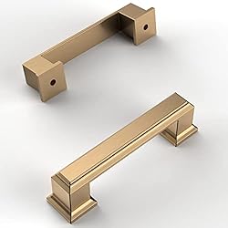 Amerdeco 20 Pack Champagne Bronze Cabinet Pulls 3