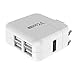 USB Charger,Costech 4 Port 15W Desktop High Speed Multi-port Wall Travel Charging Adapter Hub for Ipad,Iphone,Samsung Other Fit USB Ports Devices