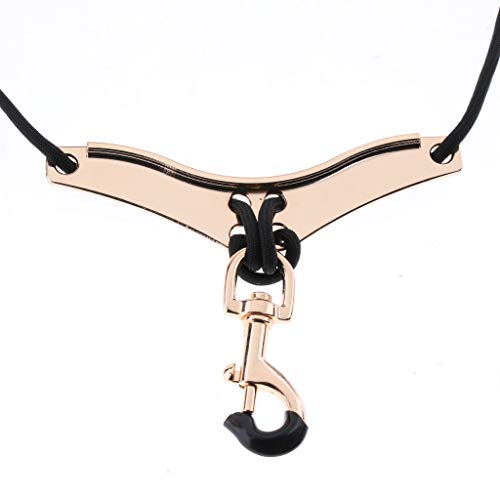 image for Baosity Adjustable Leather Sax Shoulder Belt Neck Strap for Saxophone 