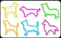 Glow in the Dark Zany Bandz Bag O Dogz Ii Rubberbands Dogs KID TOY Dogs
