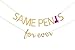 Naughty Bachelorette Party Decoration Banner: Same Pens Forever. For Bridal Shower and Wedding Shower. Funny Photo Prop Garland