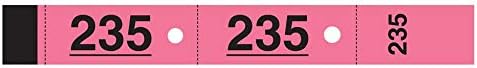 Lebon et Vernay 264-rse Pad Cloakroom Tickets 3 x 20 cm Pack of 20