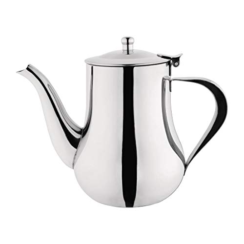 Arabian Coffee Pot 35oz capacity stainless steel coffee pot. Industrial & Scientific