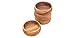 Pacific Merchants Acaciaware Natural Acacia Wood Round Calabash Bowl, 4-Inch, Set of 4