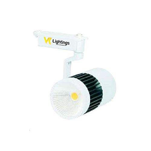 Veekaylight Track LED Spot Focus Light 30-Watts for Track/Track Rail System - White