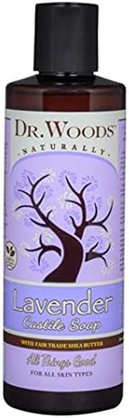 Dr. Woods Lavender Soap with Shea Butter, 8 Ounce