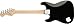 Fender Squier by Fender Mini Strat - Rosewood Fingerboard - Black