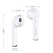 Bluetooth Earbuds White Charging Dock Wireless Headset Case Earphone Two Pieces for iPhone 6 / 6s / 6s Plus / 7 / 7 Plus