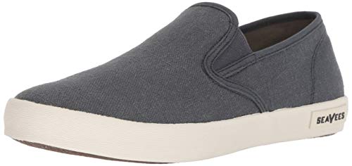 SeaVees Men's Baja Slip On Standard Casual Sneaker,Slate Navy,11.5 (Best Way To Wash Tennis Shoes)