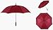CHNY Golf Umbrella w/Extra Large 60-inch - Auto Open Sturdy & Lightweight (Red)