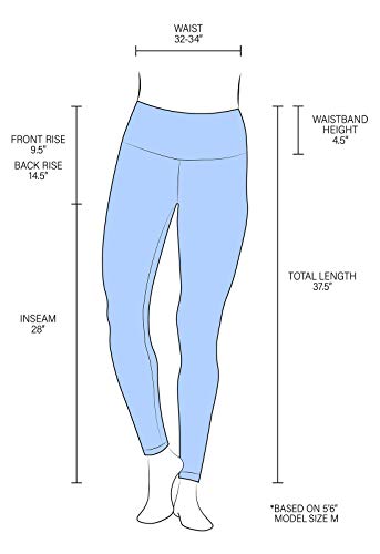 image for 90 Degree By Reflex Women's High Waist Athletic Leggings with Smartpho