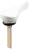 Prime-Line Products E 2703 Sliding Door Latch Lever with Washers and Push Nut, White, Diecast