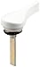Prime-Line Products E 2703 Sliding Door Latch Lever with Washers and Push Nut, White, Diecast primary
