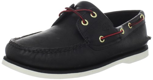 timberland boat shoes black