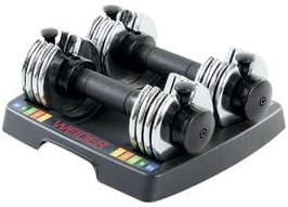 WEIDER SPEEDWEIGHT ADJUSTABLE DUMBBELL SET
