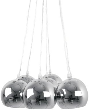 Leitmotiv LM228-110V Bundle Pendant Lamp, Big, Chrome
