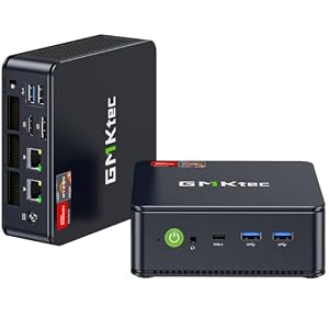 GMKtec M6 Ultra ミニPC,AMD Ryzen 7640HS (6850U/6800Hより高性能) 高性能ミニPC