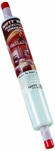 Nifty Products FST72 Wrapper with Built-In Unique Dispenser, 1000' Length, 20" Width, Clear - Thumbnail 2