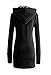 Meaneor Women's Plus Leopard Coat Long Jacket Zip Sweatshirt Outwear Hoodie TOP