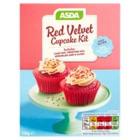 Amazon.com : ASDA Red Velvet Cupcake Kit 330g : Grocery ...
