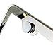 Circle Cool T304 Stainless Steel Polish Mirror License Plate Frame Holder Tag w/ Chrome Metal Cap