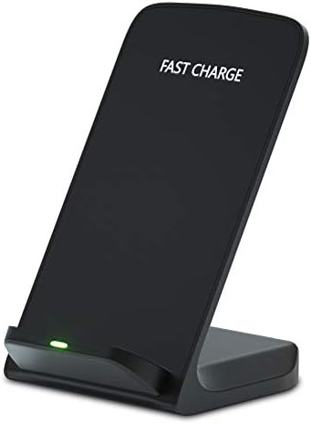 Zenpard iPhone Xs Max Fast Wireless Charger, Charging Stand for Samsung Galaxy Note 9 8 S10 S9 S8 Plus S7 S7 Note 5 S6 Edge Plus, Qi Standard Charge for Apple iPhone X/XR (AC Adapter Not Included)