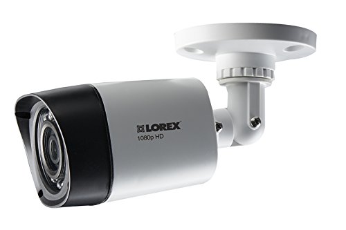 Lorex LBV2521PK4B High Definition 1080p 2MP Weatherproof Night Vision Security Camera 4 Pack (White)