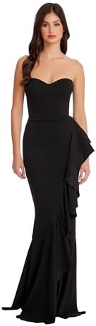 dress the population brianna Brianna Halter Mermaid Gown by Dress the Population
