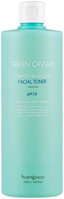 green caviar comfort balancing facial toner