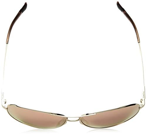 Smith Optics Langley Carbonic Polarized Sunglasses, Gold Rose