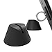 AAUXXiRing Dock Premium Set Safe Grip & Kickstand for Smartphones & Tablets Multipurpose Car Cradle Mount - Matte Black