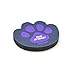 FACEFOODING Claw Care PET Nail File, 2 Sides File, Comfort Grip, Purple Plastic, Coarse & Fine Grit