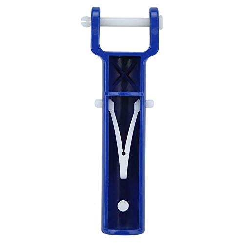2 Pack Swimming Pool Spa Vacuum Head Handle Replacement w/V-Clip & Pin (Blue)
