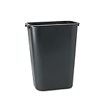 Wastebasket 41qt Large Black